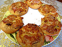 Recette Pizza au poireau en amuse-bouche