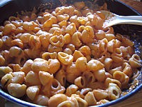 Image : recette Pâtes sauce aux herbes