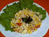 Image : recette Salade de riz au thon