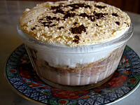 Recette Lait fraises au chocolat et meringue
