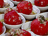 Recette Tomates marinées pour l'apéritif