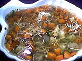 Recette Soupière de soupe aux petits pois