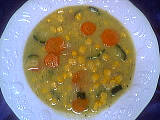Recette Potage au maïs