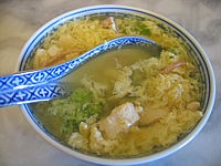 Soupe chinoise aux oeufs