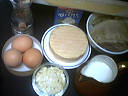 Ingrédients pour la recette : Quiche au livarot et aux noisettes