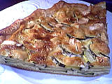 Image : recette Tarte à la courgette et au chèvre
