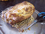rôti de porc à l'ail
