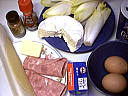 Ingrédients pour la recette : Quiche au coulommiers