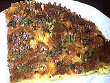quiche : Part de quiche aux oignons