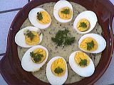 Recette Oeufs durs sauce oseille