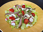 Restes de langue de boeuf en salade - 9.3
