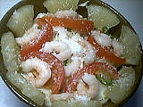 Recette Salade d'ananas et crevettes