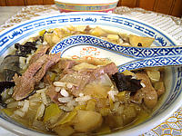 Soupe d'agneau et panais façon chinoise