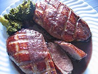 Recette Magret sauce au vin des côtes de Duras
