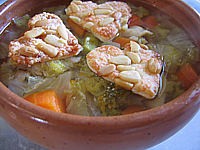 Soupes & potages : Bol de soupe aux coeurs d'amour
