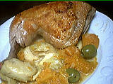 Image : recette Sauté de potiron et artichauts