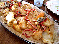 Recette Coquilles Saint-Jacques aux poivrons