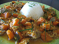 Recette Veau au potimarron