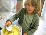 Pintade à la purée de maïs et champignons - 26.2