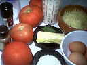 Ingrédients pour la recette : Tomates soufflées au fromage