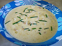 Recette Sauce au martini blanc