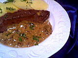 vermouth : Steak de paleron aux cèpes
