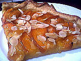 Recette Tarte aux abricots et aux amandes