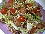 hareng : Salade de châtaignes