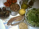 Ingrédients pour la recette : Salade de châtaignes