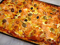 saumon fumé : Pizza au saumon fumé