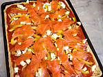Pizza au saumon fumé - 9.3