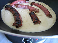Recette Purée de topinambours et saucisses