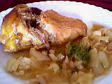 Image : recette Poulet aux oignons