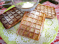Recette Gaufres aux noisettes