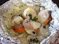 Recette Papillotes de Saint-Jacques