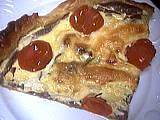 Recette Tarte de langue de boeuf au Cantal