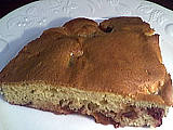 prune : Part de gâteau aux prunes