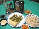 Ingrédients pour la recette : Salade de soja aux abricots