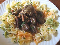 Recette Coeurs de canard au marsala
