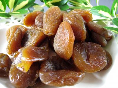 Photo : Assiette d'abricots secs