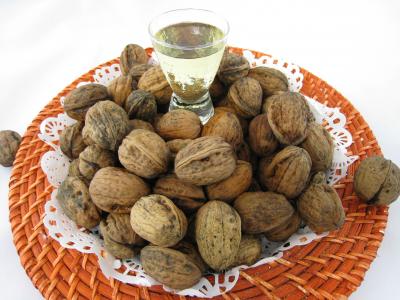Photo : Noix et huile de noix