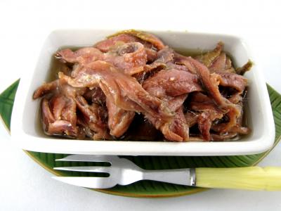 Image : Anchois - Ramequin d'anchois à l'huile