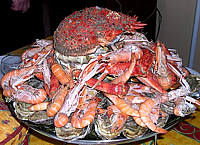 Plat de fruit de mer