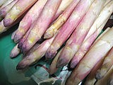 asperges violettes