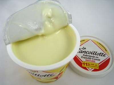 Image : Cancoillotte - Pot de fromage cancoillote
