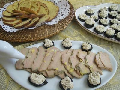 Image : Foie gras - Foie gras aux pruneaux