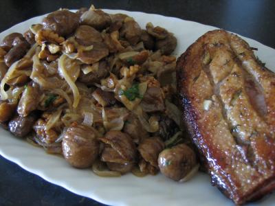 Image : Magret de canard - Magrets de canard aux châtaignes