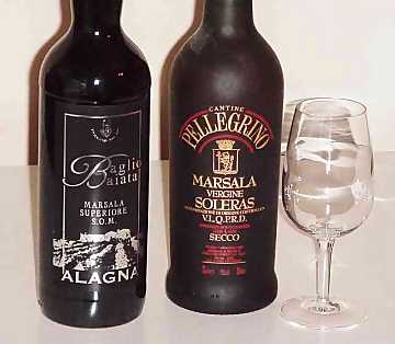 Image : Marsala - Bouteilles Marsala