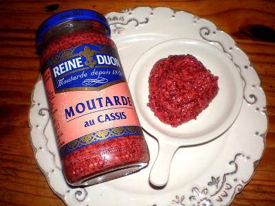 moutarde au cassis