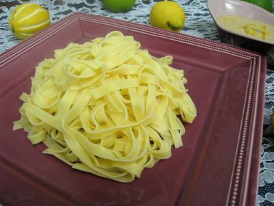 Photo : Plat de tagliatelle nature